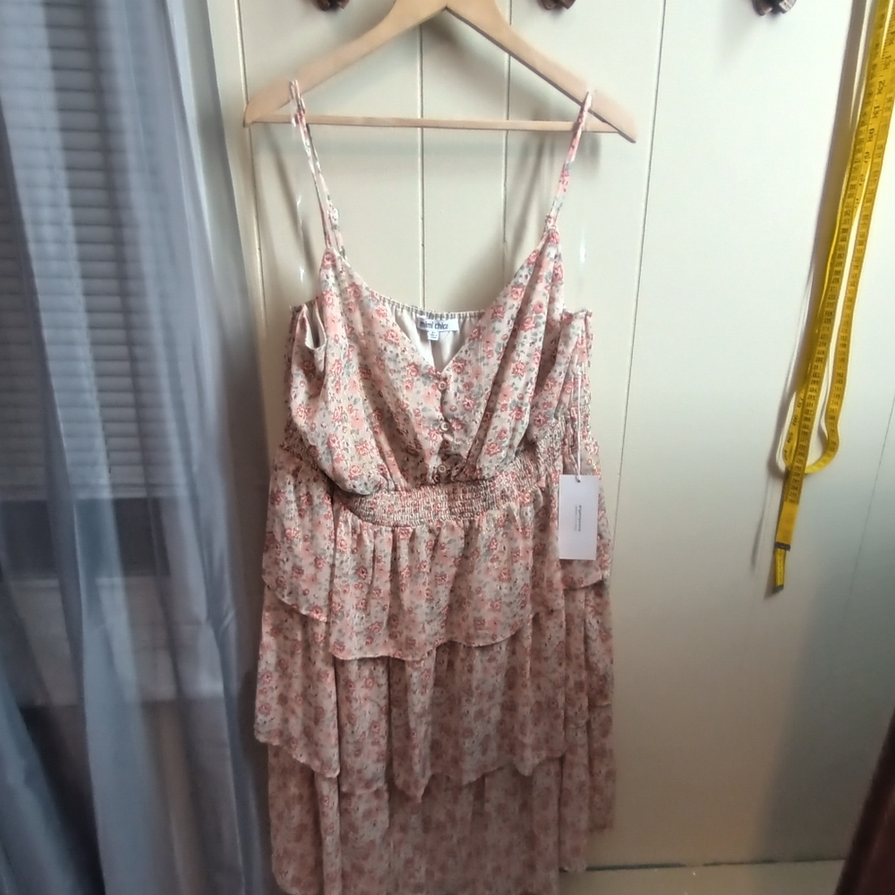 Floral Tiered Maxi Dress